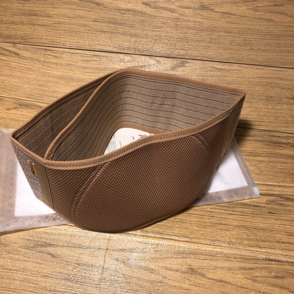 AZMED Maternity Belt, color is beige tan, new in package, AZMED Maternity Belt - Picture 5 of 7